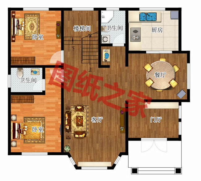 農(nóng)村40萬(wàn)三層別墅款式設(shè)計(jì)圖，讓你建成一棟漂亮又實(shí)用的小別墅！