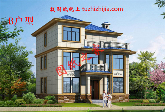 農(nóng)村40萬(wàn)三層別墅款式設(shè)計(jì)圖，讓你建成一棟漂亮又實(shí)用的小別墅！