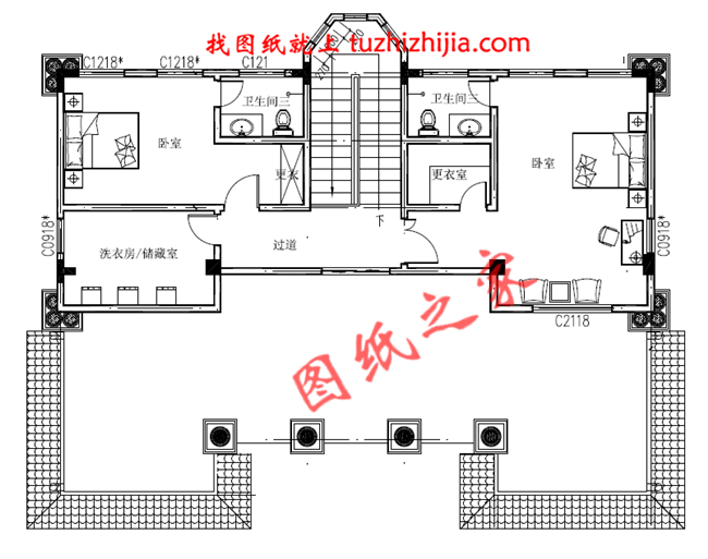 四層農村80萬別墅款式設計圖，全鄉最美，根本找不到競爭對手
