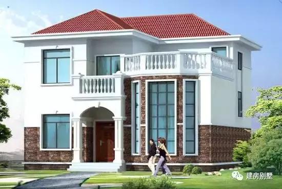 拆掉老家的青磚瓦房，35萬蓋好兩層小別墅，漂亮又實用