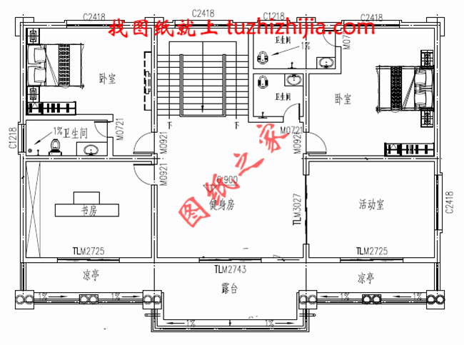 三層農(nóng)村100萬別墅款式圖片，豪華大氣的別墅絕對給你掙足了面子！