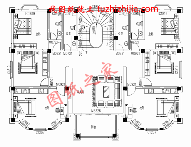 三層農(nóng)村100萬別墅款式圖片，豪華大氣的別墅絕對給你掙足了面子！
