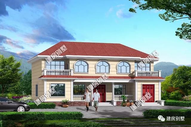 17.5×11.9米農村二層別墅設計方案，既美觀又實用！