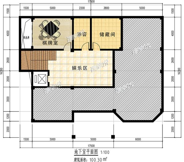 歐式豪華三層別墅設計，帶地下室和挑空客廳，樓中樓高檔又大氣