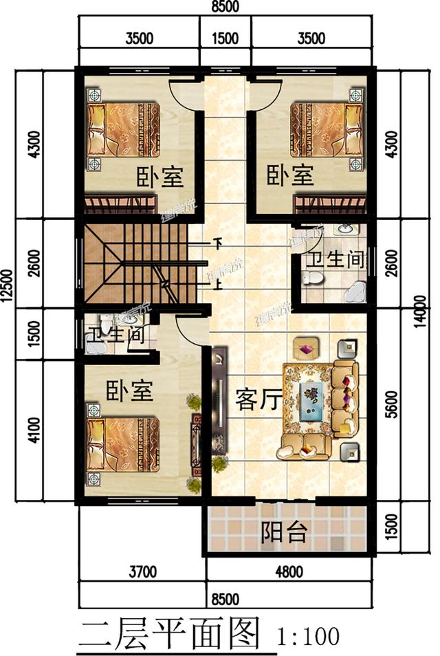非常受歡迎的三層徽派別墅，戶型方正韻味十足，已有60戶建成