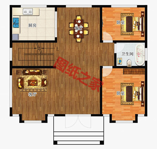 農(nóng)村20萬(wàn)二層樓房圖片，這么經(jīng)濟(jì)實(shí)惠的小別墅，城里人只能羨慕！