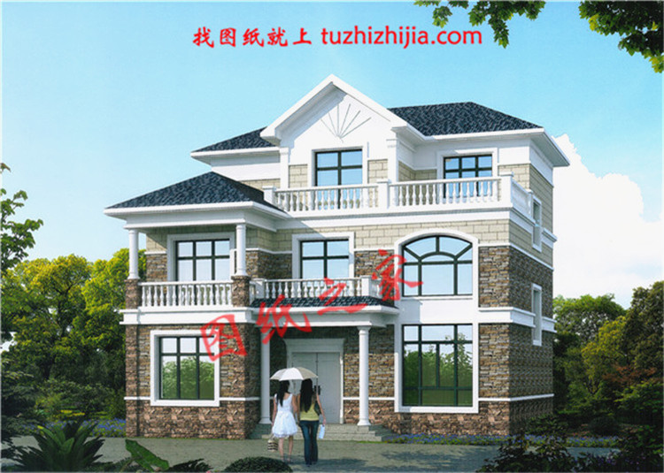 農(nóng)村120平米別墅設(shè)計圖三層樓房，造價30萬左右，經(jīng)濟又實用！