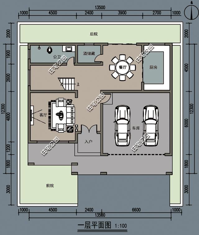 90后成農村建房主力，分享一套13X12米的二層別墅，現代風格非常漂亮