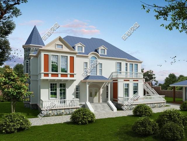 8套農(nóng)村自建別墅設(shè)計，都有堂屋大露臺，第4套最漂亮