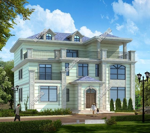 8套農(nóng)村自建別墅設(shè)計，都有堂屋大露臺，第4套最漂亮