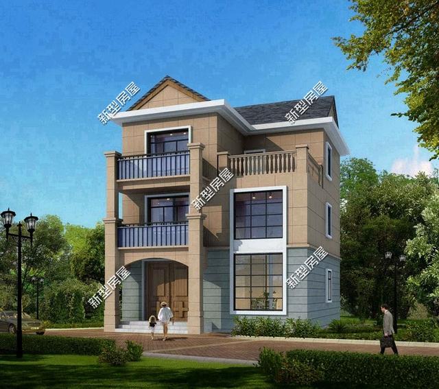 8套農(nóng)村自建別墅設(shè)計，都有堂屋大露臺，第4套最漂亮