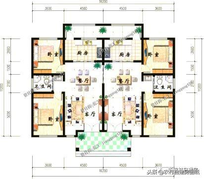 農村兄弟最愛的雙拼別墅設計，大家都喜歡這5款，第1套18萬就能建？