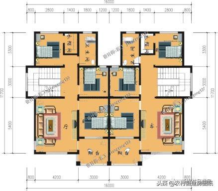 農村兄弟最愛的雙拼別墅設計，大家都喜歡這5款，第1套18萬就能建？