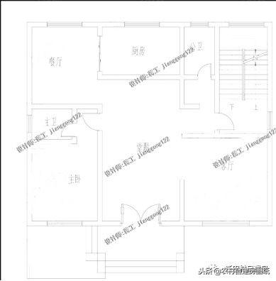 6款帶堂屋的農村別墅設計圖，2經典6奢華，造價都都不到30萬