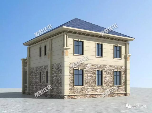 新款12.5X10米二層美墅，6臥4衛造價20萬，實用性毋庸置疑