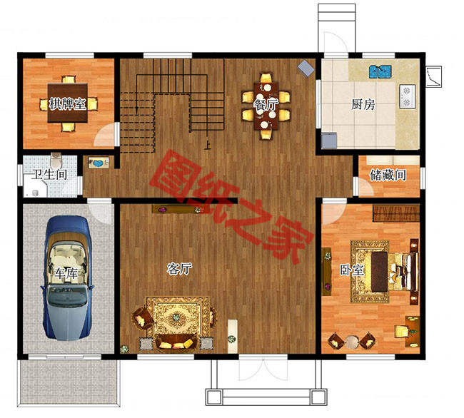 6套建房說二層別墅圖紙，建一棟最漂亮的農村二層小樓！