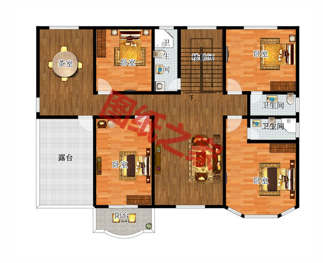 6套建房說二層別墅圖紙，建一棟最漂亮的農村二層小樓！