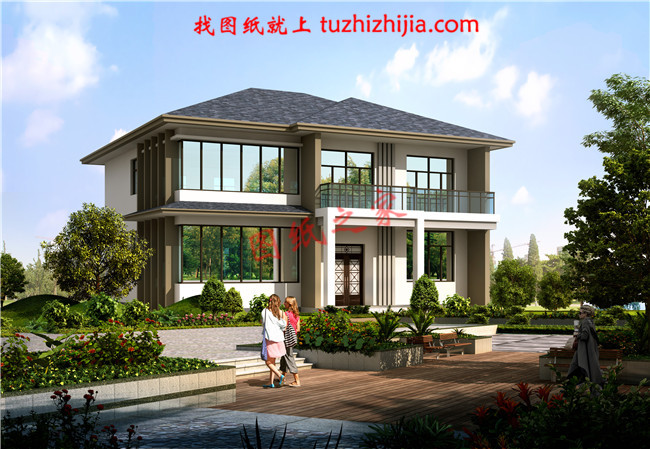 6套建房說二層別墅圖紙，建一棟最漂亮的農村二層小樓！