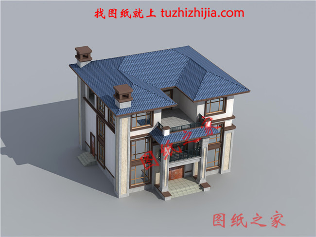 6套建房三層別墅圖紙，一家人幸福美滿得過日子！