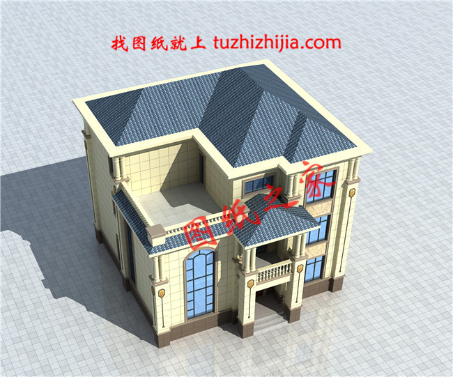 6套建房三層別墅圖紙，一家人幸福美滿得過日子！