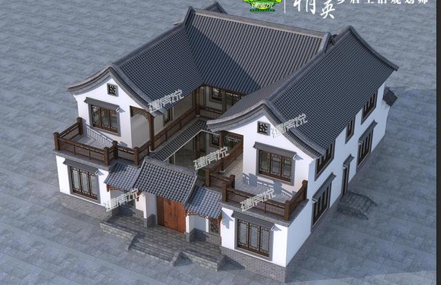 270平米四合院別墅設計方案，中國人的歸屬、心安之處