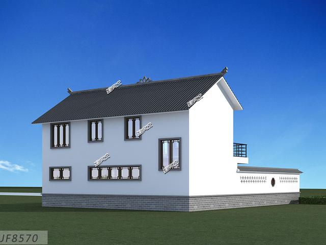 農村小伙在老家給父母建了一棟養老別墅，父母開心的像個孩子