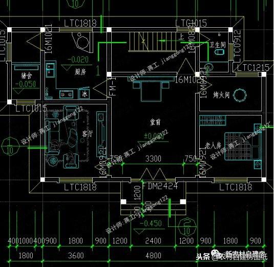 簡單大氣造價低的農村三層別墅設計圖，主體造價只要25萬，回家一建真氣派