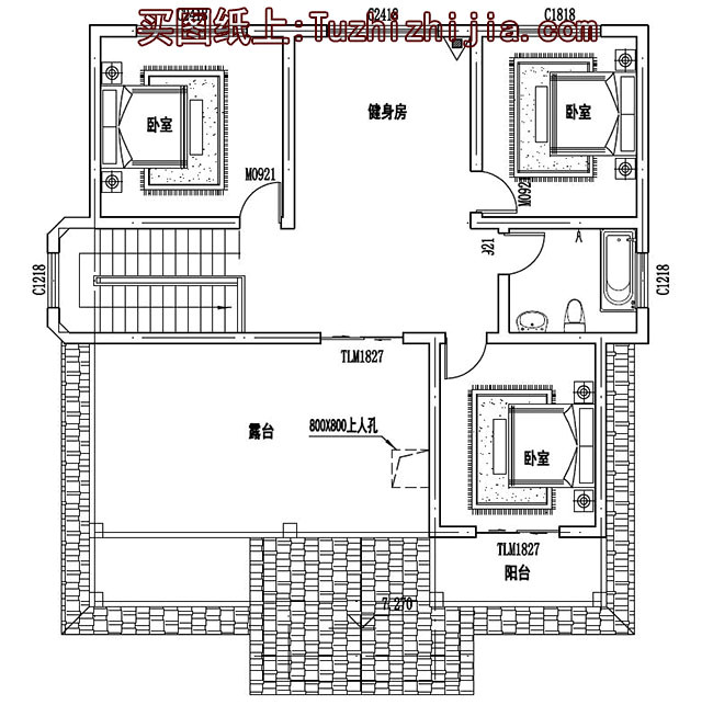 農村2層半現代別墅圖片大全，時尚漂亮、讓人羨慕！