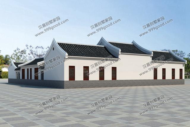 25X28米的一層別墅設(shè)計(jì)方案，超氣派的農(nóng)村養(yǎng)老房，你喜歡嗎？