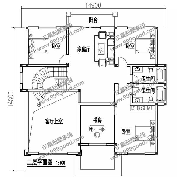 最適合農村的實用布局、方正戶型，兩套廣西自建522平農村別墅