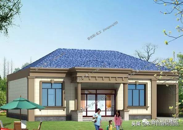 5套農(nóng)村一層別墅設(shè)計圖，10萬15萬20萬就能建好，你看中哪款了