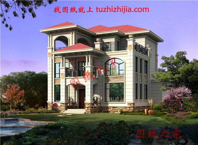 非常好看的農(nóng)村二層半別墅設(shè)計，建成后一定會被村里人踏破門檻！