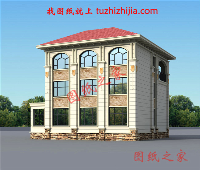 非常好看的農(nóng)村二層半別墅設(shè)計，建成后一定會被村里人踏破門檻！