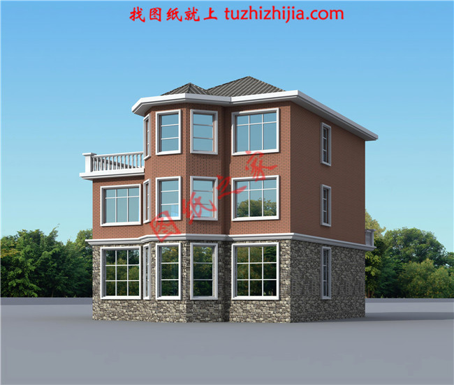 非常好看的農(nóng)村二層半別墅設(shè)計，建成后一定會被村里人踏破門檻！