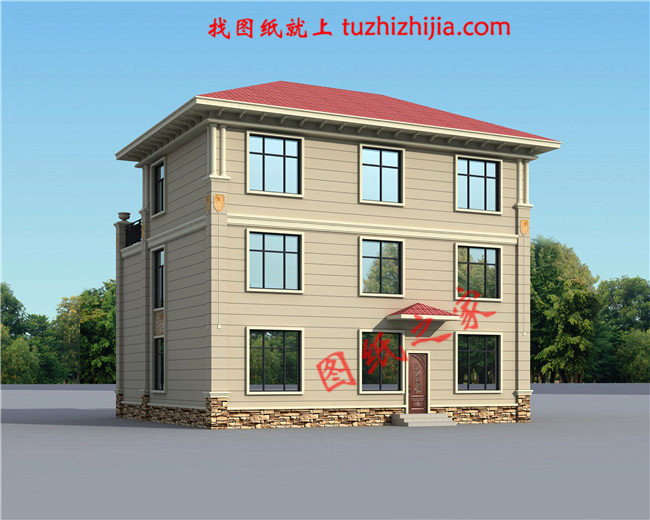 非常好看的農(nóng)村二層半別墅設(shè)計，建成后一定會被村里人踏破門檻！