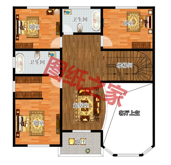 新農(nóng)村二層樓房圖片造價25萬設(shè)計，大家都能建起這么漂亮的小別墅！