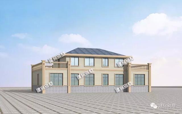 19×11米二層農村別墅設計圖紙，戶型大氣，老家的房子就該這樣建