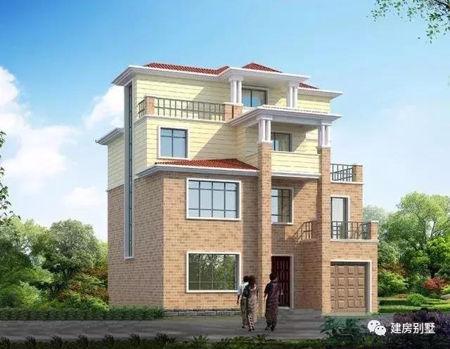 在農村老家建一棟漂亮的小別墅，15套外觀效果圖，每個都是溫馨舒適的家