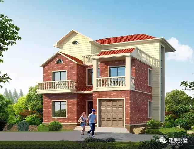 在農村老家建一棟漂亮的小別墅，15套外觀效果圖，每個都是溫馨舒適的家