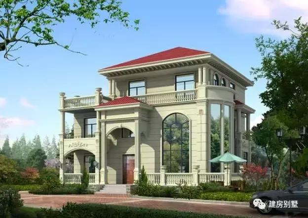 在農村老家建一棟漂亮的小別墅，15套外觀效果圖，每個都是溫馨舒適的家