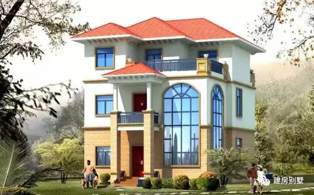在農村老家建一棟漂亮的小別墅，15套外觀效果圖，每個都是溫馨舒適的家