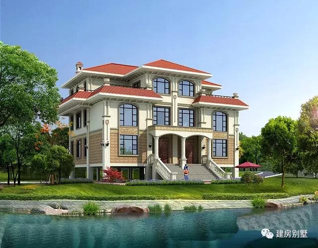 在農村老家建一棟漂亮的小別墅，15套外觀效果圖，每個都是溫馨舒適的家
