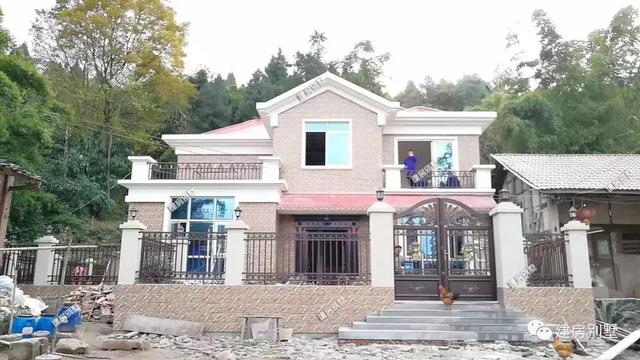 曬曬我家新建的小別墅，模樣漂亮精致迷人，全村難找第二棟