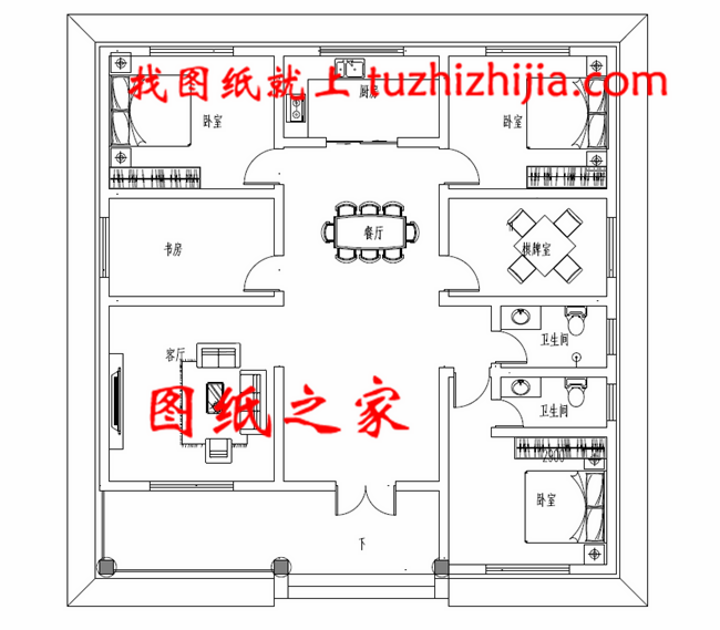 農(nóng)村12萬(wàn)自建一層平房設(shè)計(jì)圖，讓父母的養(yǎng)老生活溫馨舒適！