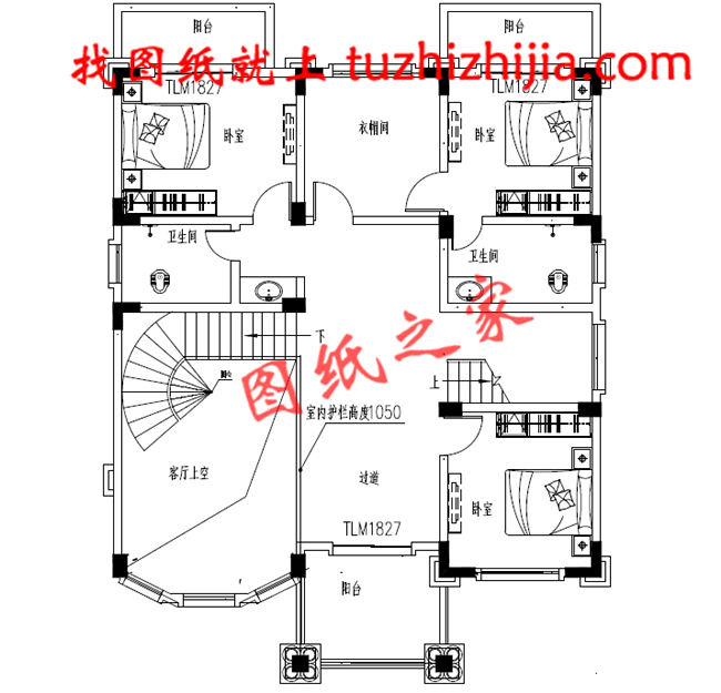 2026年新款別墅外觀圖三層戶型設計，適合人口較多的家庭修建！