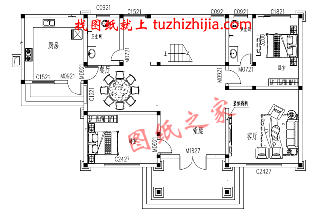 2026年新款別墅外觀圖三層戶型設計，適合人口較多的家庭修建！
