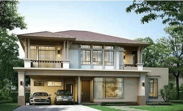 25棟現代風格的農村別墅，有錢了就各種風格都建一棟！快來收藏了