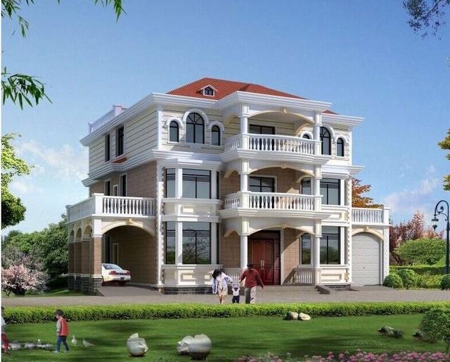 25棟現代風格的農村別墅，有錢了就各種風格都建一棟！快來收藏了