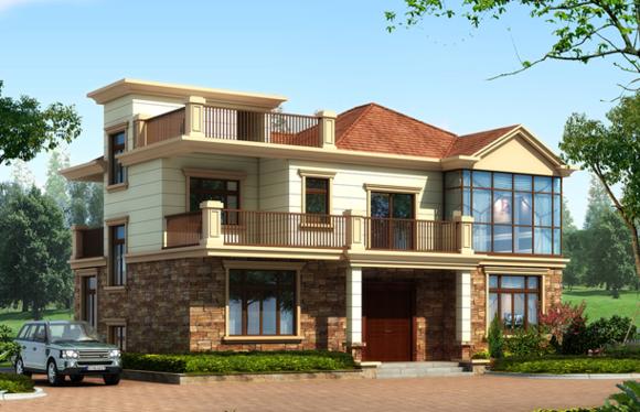 25棟現代風格的農村別墅，有錢了就各種風格都建一棟！快來收藏了