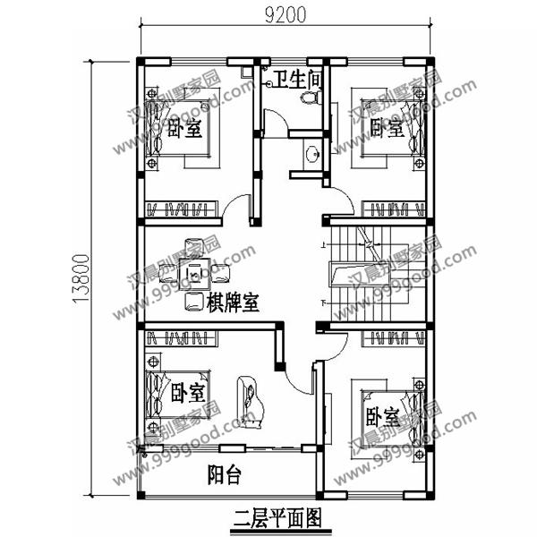2套中式風(fēng)格農(nóng)村別墅戶型圖，看見了就挪不開眼，美爆了的民族風(fēng)！